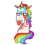 Crazy Pony WhatsApp Sticker #15