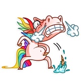 Crazy Pony WhatsApp Sticker #16