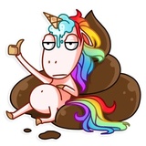 Crazy Pony WhatsApp Sticker #30