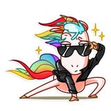 Crazy Pony WhatsApp Sticker #9