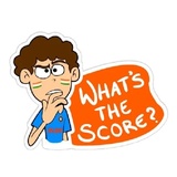 Cricket Fever WhatsApp Sticker #2