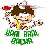 Cricket Fan and Words WhatsApp Sticker #5