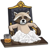 Criminal Raccon WhatsApp Sticker #11