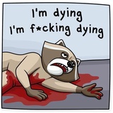 Criminal Raccon WhatsApp Sticker #21