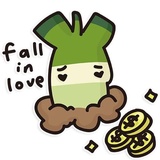 Crypto Loser Leek WhatsApp Sticker #7