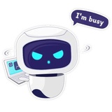 Crypto Bot WhatsApp Sticker #9