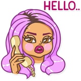 Miss Curvy WhatsApp Sticker #5