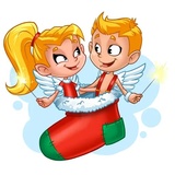 John & Eva new year WhatsApp Sticker #7