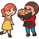 Cute Couples WhatsApp Sticker #11