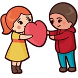 Cute Couples WhatsApp Sticker #13