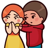 Cute Couples WhatsApp Sticker #18