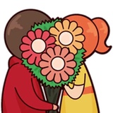 Cute Couples WhatsApp Sticker #2