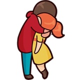 Cute Couples WhatsApp Sticker #4