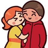 Cute Couples WhatsApp Sticker #5
