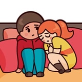 Cute Couples WhatsApp Sticker #7