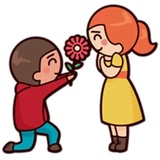 Cute Couples WhatsApp Sticker #9