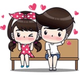 Cute Couples WhatsApp Sticker #21