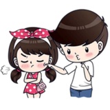 Cute Couples WhatsApp Sticker #22