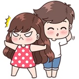 Cute Couples WhatsApp Sticker #5