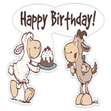 Cute Sheep WhatsApp Sticker #10