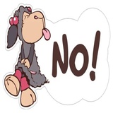 Cute Sheep WhatsApp Sticker #15