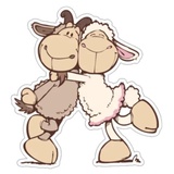 Cute Sheep WhatsApp Sticker #2
