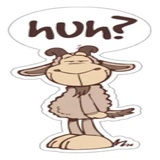 Cute Sheep WhatsApp Sticker #7