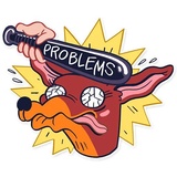 Dachshund Jones WhatsApp Sticker #11