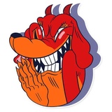 Dachshund Jones WhatsApp Sticker #13