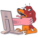 Dachshund Jones WhatsApp Sticker #27