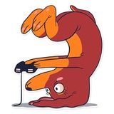 Dachshund Jones WhatsApp Sticker #29