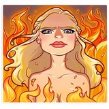Daenerys Targaryen WhatsApp Sticker #12