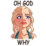 Daenerys Targaryen WhatsApp Sticker #13