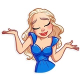 Daenerys Targaryen WhatsApp Sticker #17