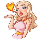Daenerys Targaryen WhatsApp Sticker #2