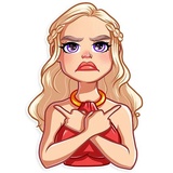 Daenerys Targaryen WhatsApp Sticker #20