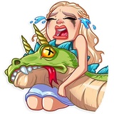 Daenerys Targaryen WhatsApp Sticker #21