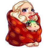 Daenerys Targaryen WhatsApp Sticker #28