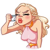 Daenerys Targaryen WhatsApp Sticker #29