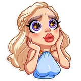 Daenerys Targaryen WhatsApp Sticker #30