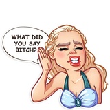 Daenerys Targaryen WhatsApp Sticker #7