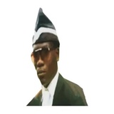 Dancing Coffin WhatsApp Sticker #22