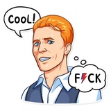 David Bowie WhatsApp Sticker #14