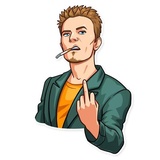 David Bowie WhatsApp Sticker #15