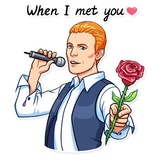 David Bowie WhatsApp Sticker #16