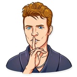 David Bowie WhatsApp Sticker #20