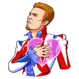 David Bowie WhatsApp Sticker #23