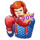 David Bowie WhatsApp Sticker #25
