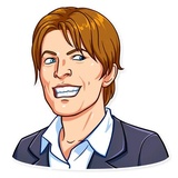David Bowie WhatsApp Sticker #27