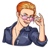 David Bowie WhatsApp Sticker #28